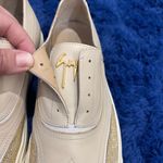 Giuseppe Zanotti Leather Studded Slip-On Sneakers Womens 10 Photo 3