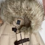 Primark Winter Pea Coat With Hooded Fur Photo 5