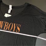 District Women’s Black Oklahoma Cowboys Long Sleeve Top Medium NWT Photo 9