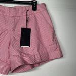 Dear John  Women's Size 30 Pink Striped Cuffed Shorts Casual Summer Cotton Blend Photo 3