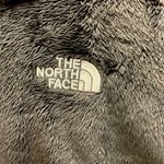 The North Face ‎ Osito Full Zip Jacket Sz S Black White Logo Fleece Coat Photo 5
