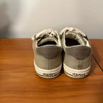 Täōs‎ Z Soul Lace Up Zip Up Comfort Fashion Sneaker Green Tan Neutral Canvas 8 Photo 4