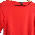 Eileen Fisher Women’s Chutney Fine Tencel Stretch Jersey Ballet Neck Dress Sz S Photo 2