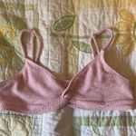 PacSun LA Hearts Pink Twist Bikini Top Photo 0