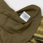 Tadashi Collection Bronze Metallic Fit & Flare Ruched Taffeta Formal Dress Sz 2 Brown Photo 7