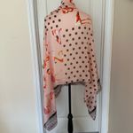 Fashion Apparel & Accessories New  Since 1999 Flamingo Scarf, Sz 35x70 Photo 8