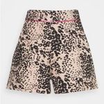 J.Crew  Women's High Waist Leopard Print Trouser Shorts Size 4 EUC Photo 0