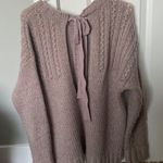 Aerie oversized tie back sweater Photo 1