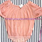 Free People Solid Sundown Bodysuit in Desert Pink Small Photo 8