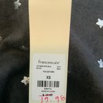Francesca's NEW Francesca’s Collection Foil Star Hooded Pullover XS Photo 1