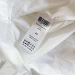 Chloé NEW See By Chloe Women’s White Cotton Poplin Short Sleeve Blouse Top Size 8 Photo 7