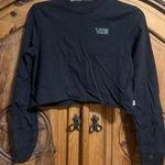Vans Black  long sleeve crop top Photo 0
