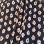 Vera Bradley Black and Red Paisley Drawstring Backpack Photo 3