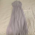Gianni Bini Lavender Chiffon Maxi Dress Photo 0
