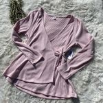 Old Navy  Pink Wrap Blouse Photo 0