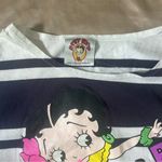 Betty Boop Surfing  Graphic Tee Photo 2