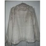 Damselle Ivory Faux Fur Coat White Photo 2