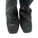 Free People Cybill Heel Ankle Boots Women's 9 Black Leather Boho Hippie Career Photo 2