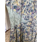 Disney  Cinderella Mini Dress Ditsy Floral Romantic Enchanted Whimsical Pastel L Photo 6