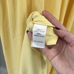 Moonlight Serenade Yellow Strapless slit Maxi Dress S formal bridesmaid party Photo 4