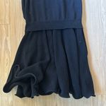 Elleme Wavy Skirt Sleeveless Dress Black Size XS Photo 5