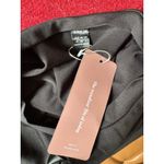 SheIn NWT Black Lace Up Ribbon Stretchy Crop Top Black Size Medium Photo 6