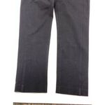 Ann Taylor black frt/back seam pant size 8 Photo 2