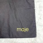 Maje  Black Drawstring Designer Dust Bag Luxury Small Medium 11” x 14” Photo 1