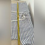 Alessia Pacini Italy Linen Boxy Tunic Top Cover Up Striped Nautical Size Medium Photo 3