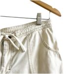 prAna Women’s Outdoor Cotton Shorts Size Large Light Tan Tie Waist 90’s Y2K Photo 4