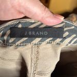 J Brand NWOT Alana Zebra Van Pattern High Rise Crop Raw Hem Skinny Jeans Size 25 Photo 5