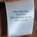 Loft Velvet Top Gold Short Sleeve Tie Back Blouse Flutter Sleeves Small Holiday Photo 6