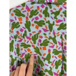 KAVU True Outdoor Wear Womens XS Cactus Print Short Sleeve Button Up Shirt Photo 7