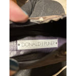 DONALD J. PLINER Audra Brown Suede White Stitching Side Zip Loafers Shoes 7 Photo 3