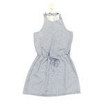 Joie Diega dress in cornflower blue and white Photo 2