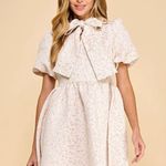 TCEC 🔆  Puff Sleeve Bow Babydoll Dress - Size Medium Photo 1