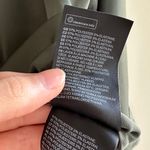 H&M Green Satin Button Down Shirt, Size Large Photo 11