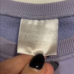 Barstool I AM UNWELL WOMENS PURPLE CREWNECK SWEATSHIRT  MEDIUM Photo 3