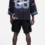 NEW Civilregime Civil Regime Our Team Football Jersey crystal embellishments M Size M Photo 2