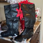 Black Full Length Boots Womens 7.5 Excellent condition Photo 1