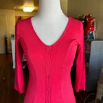 Pink A line buttoned dress Photo 1