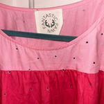 Fantastic Fawn  Pink Sequin Sleeve Dress size small EUC Photo 1