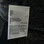 INC  Medium Sweater Dress Glitter Cold-Shoulder Balloon Sleeves Stretch Mock Neck Photo 7