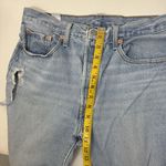 Levi's  501 S Skinny Jeans Women size 32 Premium Denim Distressed Photo 7