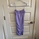 Princess Polly  BodyCon Ruched Lilac Purple Mini Dress Photo 5