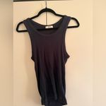 AGOLDE  ribbed tank in navy Photo 2