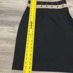 Calvin Klein Tan & Black Sleeveless Zip Side Above the Knee Dress Size 2 Photo 11