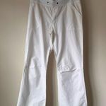 G.H. Bass & Co. White Flare Pants Photo 1