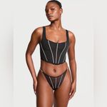Victoria's Secret VS VERY SEXY Sheer Shine Corset Top Photo 5