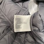 Michael Kors  Silver Packable Down Filled Long Hoodie Jacket Winter Coat Sz L GUC Photo 5